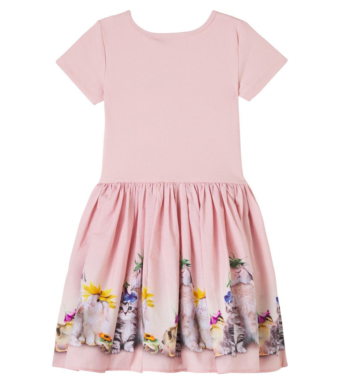 Printed cotton-blend dress | Molo