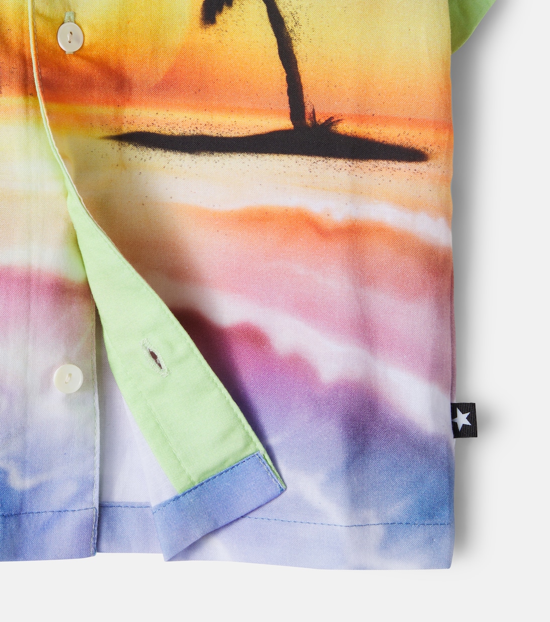 Baby Eyou printed cotton shirt | Molo