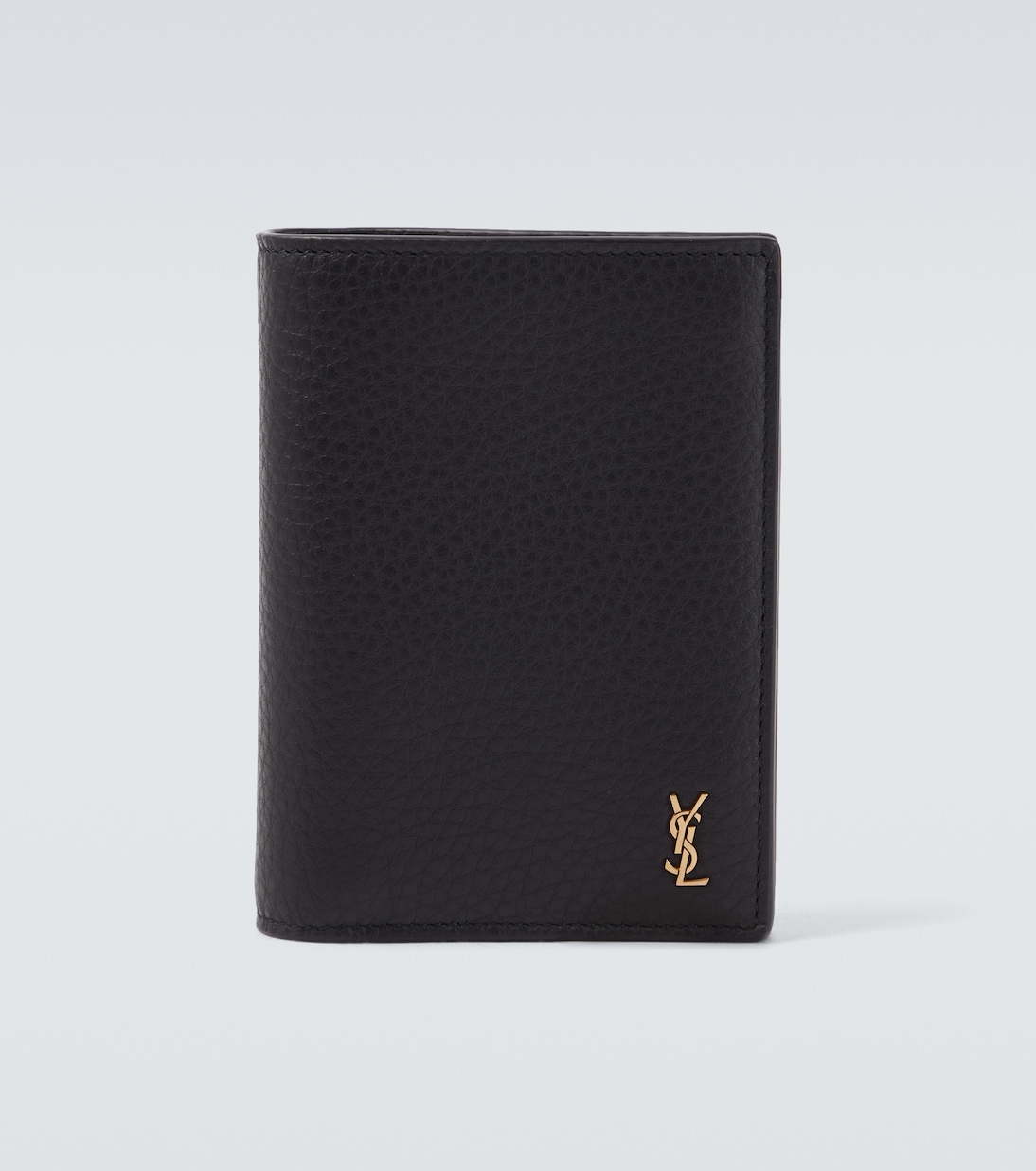 Tiny Cassandre leather bi-fold wallet | Saint Laurent