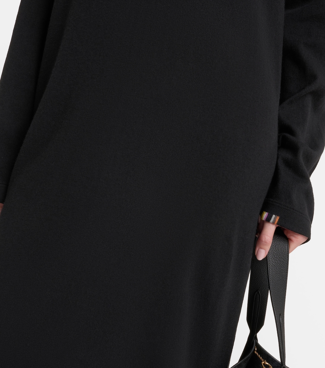 Abito lungo N°480 Invite in cotone e cashmere | Extreme Cashmere