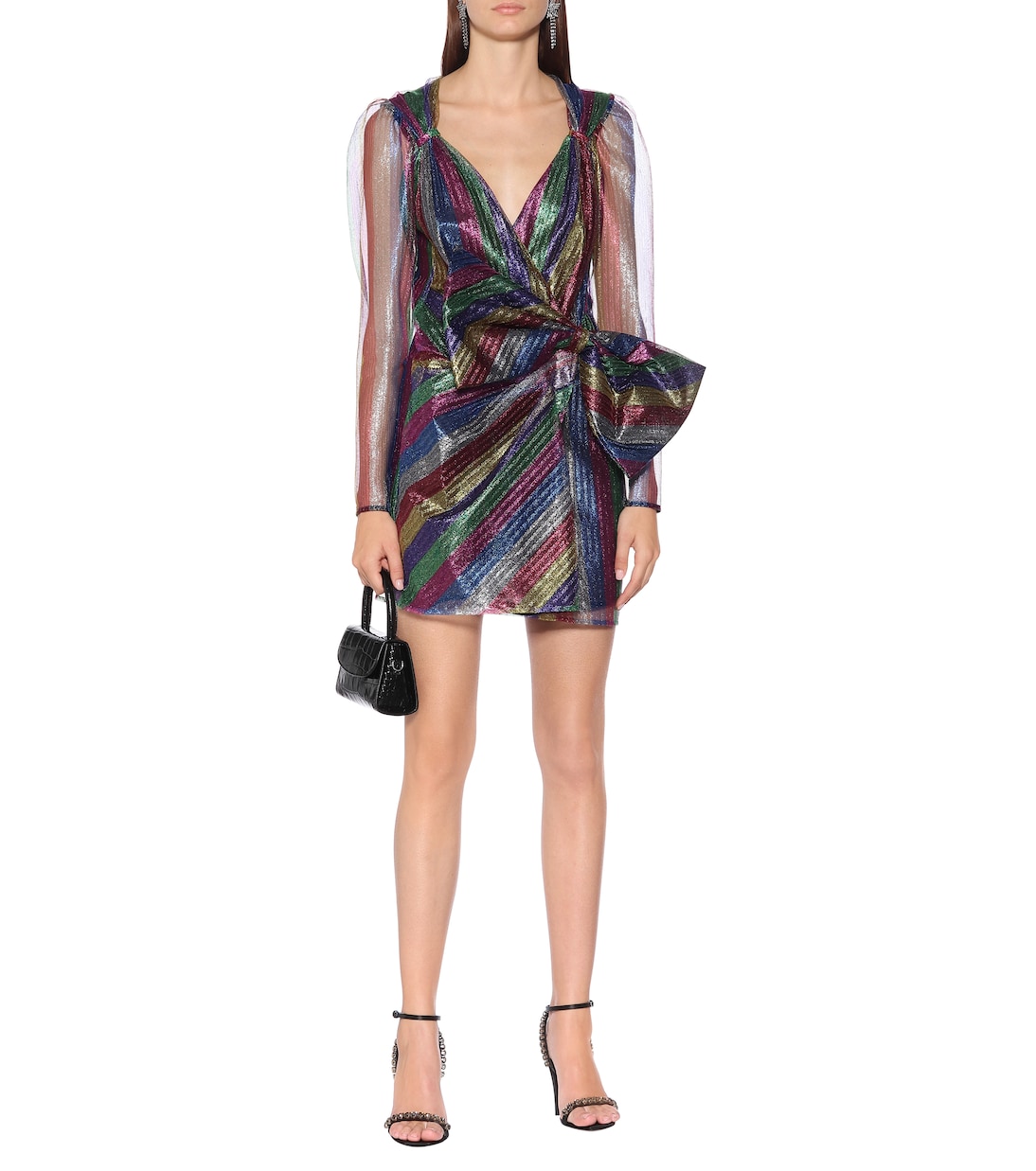 Robe portefeuille Pat en tulle | The Attico