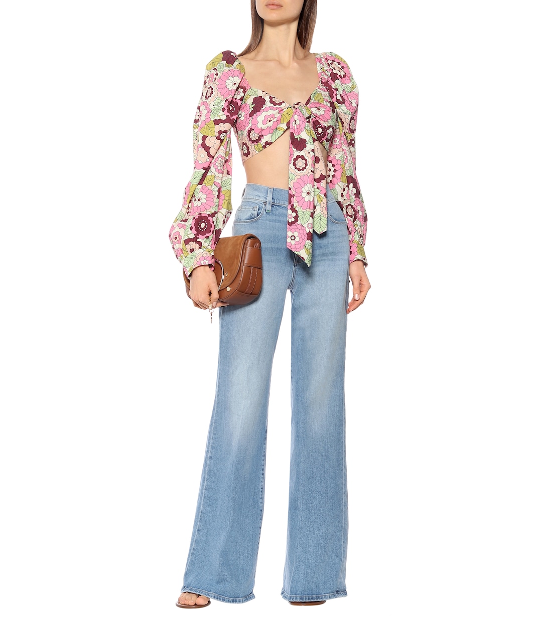 Cropped-Top aus Baumwolle | Dodo Bar Or