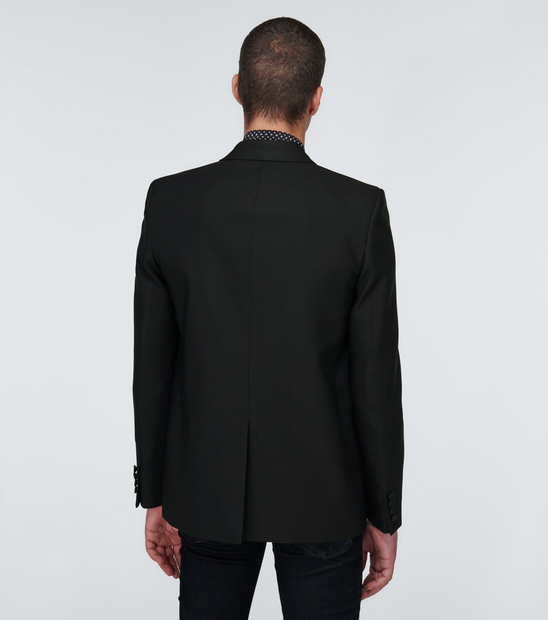 Blazer aus Wolle und Seide | Saint Laurent