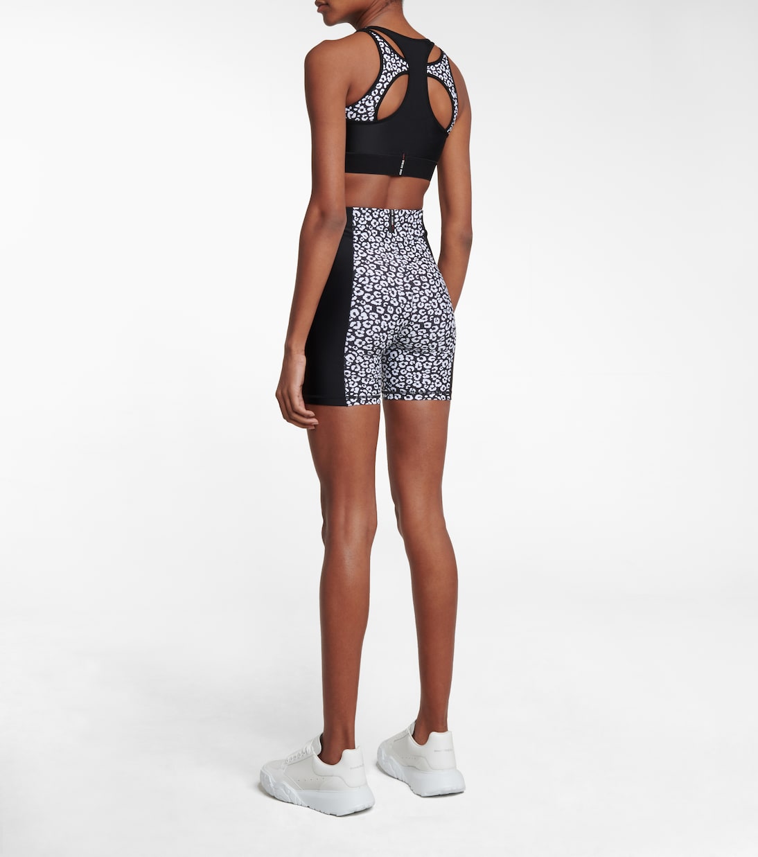 Contour high-rise shorts | Adam Selman Sport