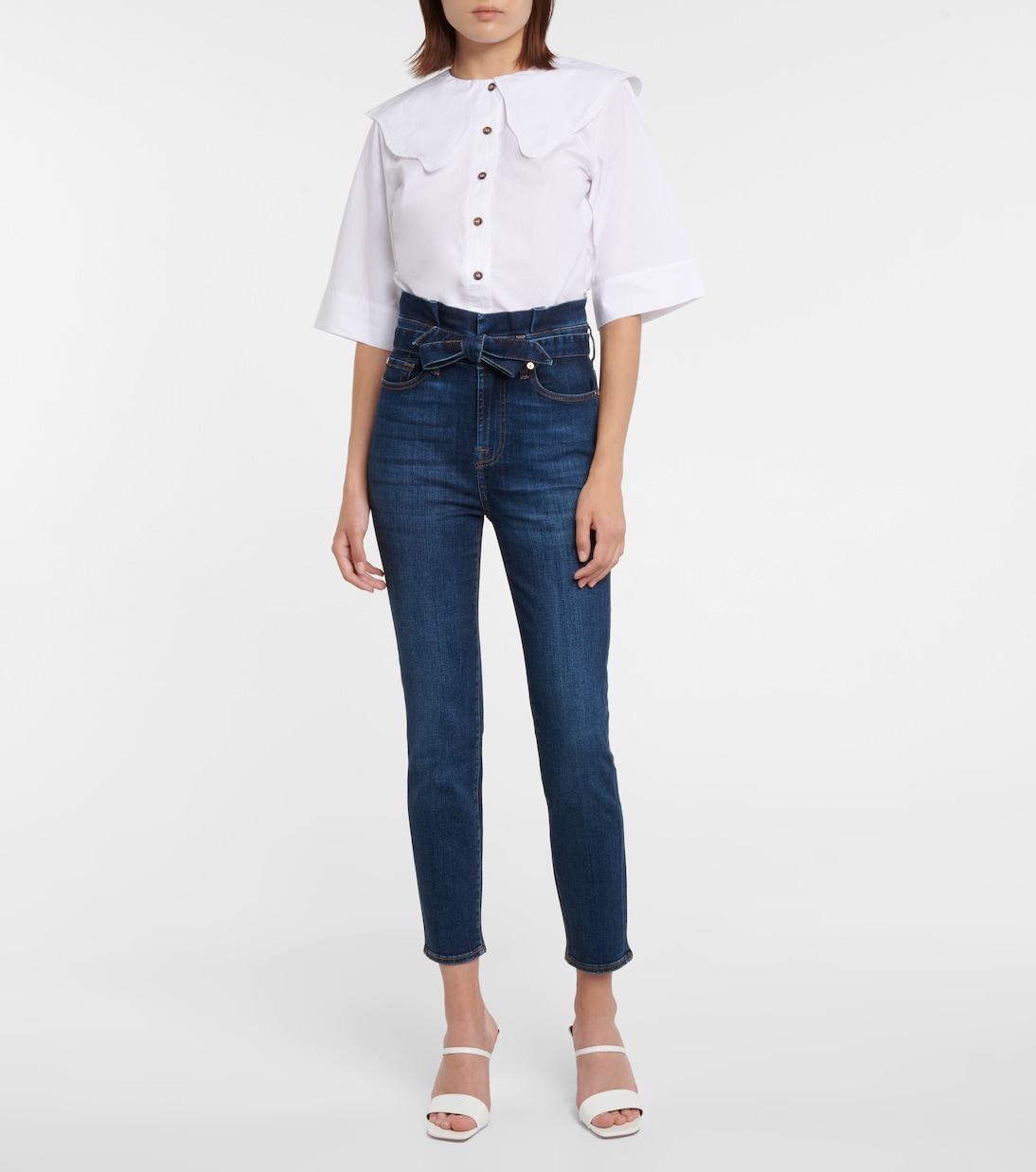 Slim Paperbag Pant jeans | 7 For All Mankind