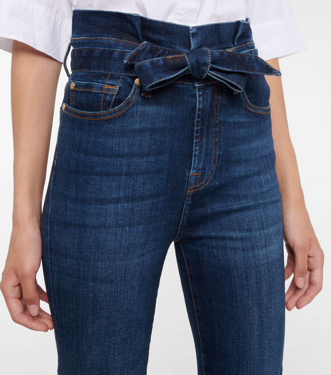 Slim Paperbag Pant jeans | 7 For All Mankind
