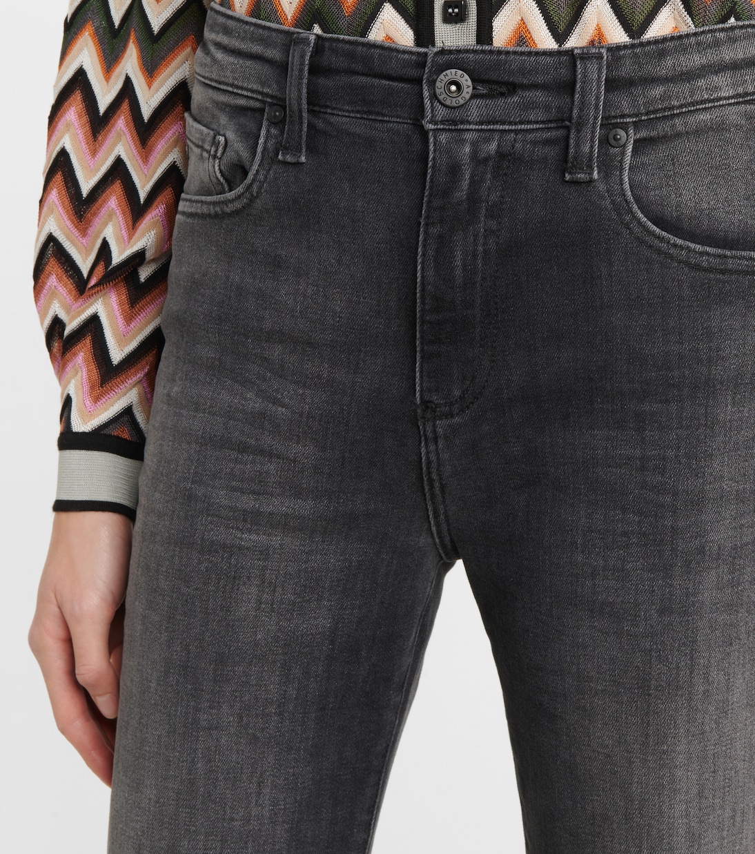 Jeans Alexxis rectos de tiro alto | AG Jeans