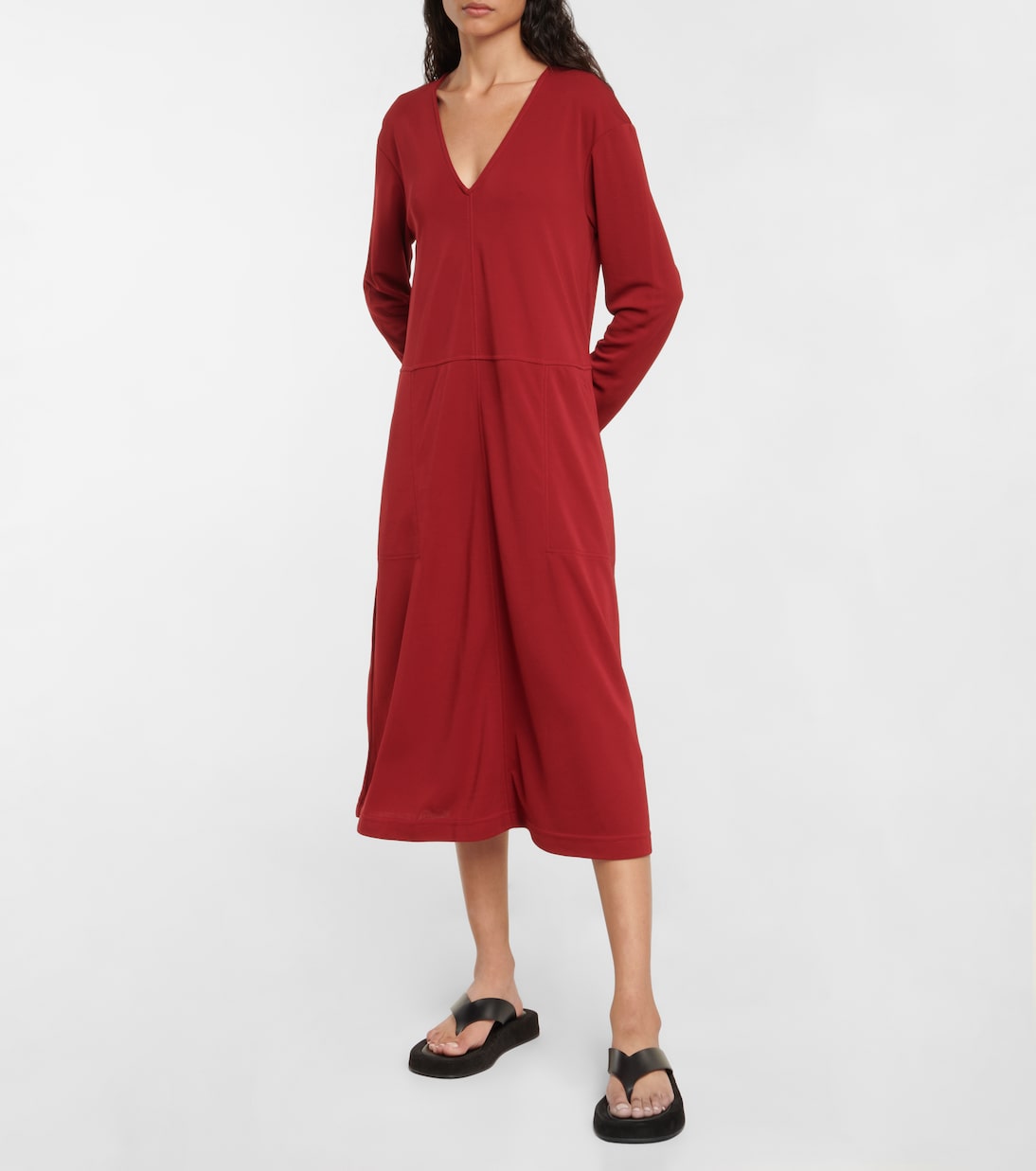 Long-sleeved midi dress | Max Mara