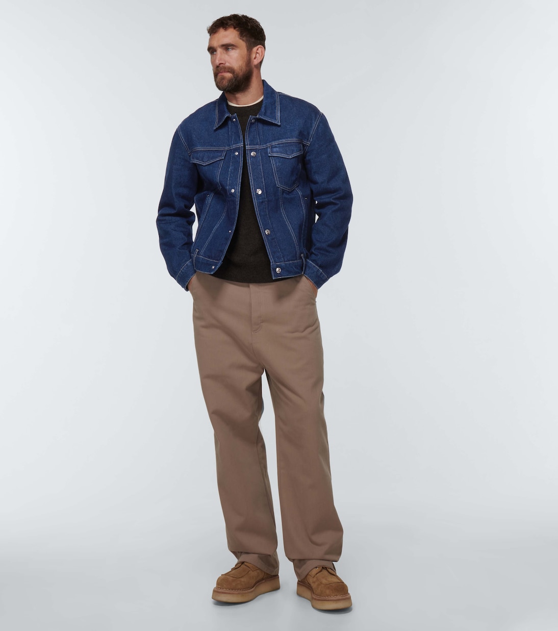Boyce denim jacket | Nanushka