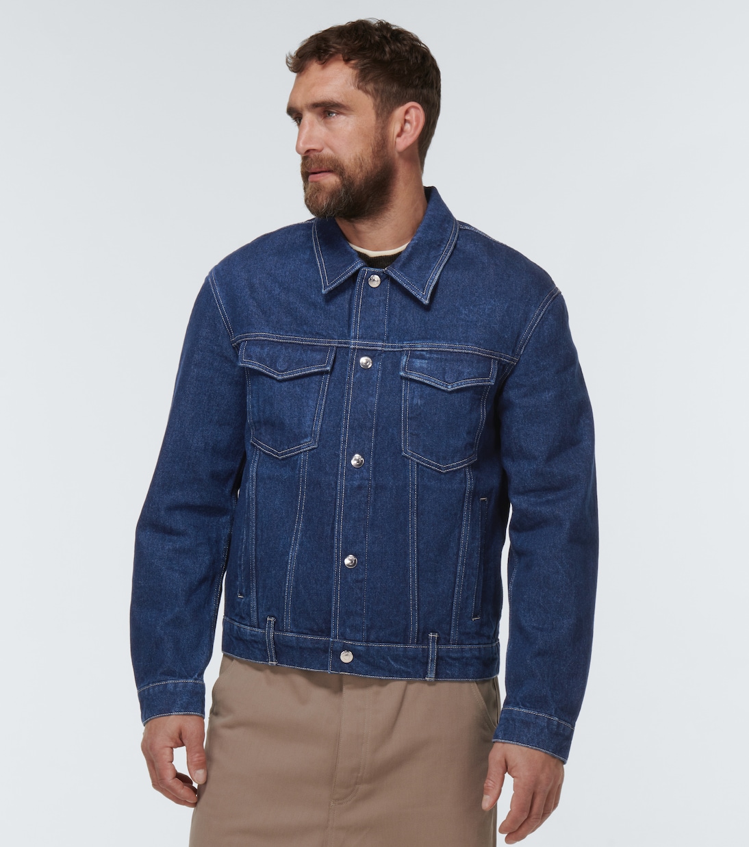 Boyce denim jacket | Nanushka