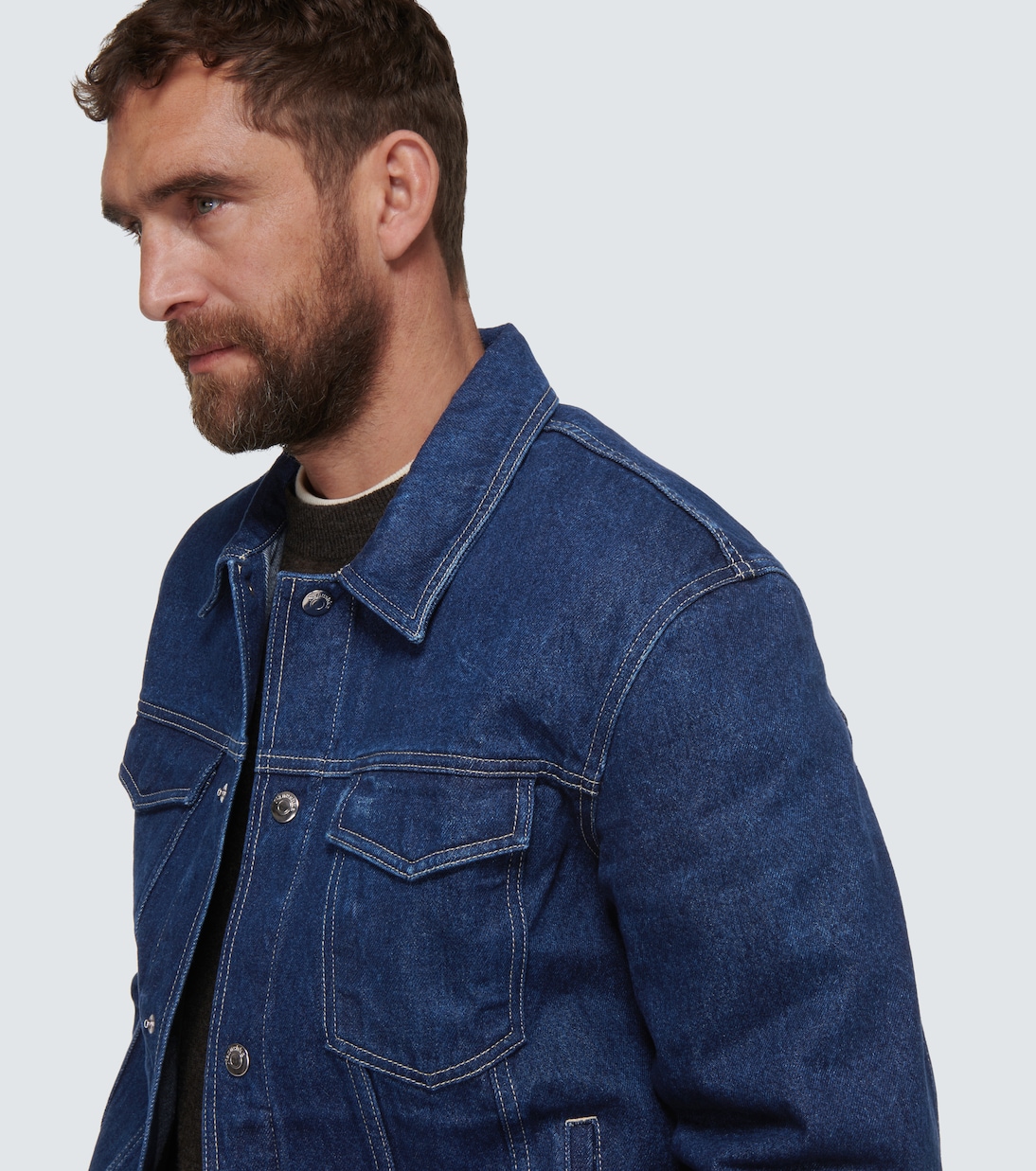 Boyce denim jacket | Nanushka