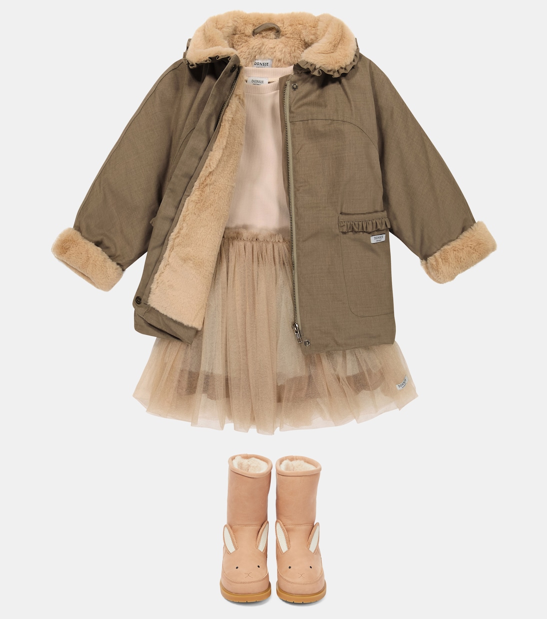 Yaar faux-fur lined jacket | Donsje