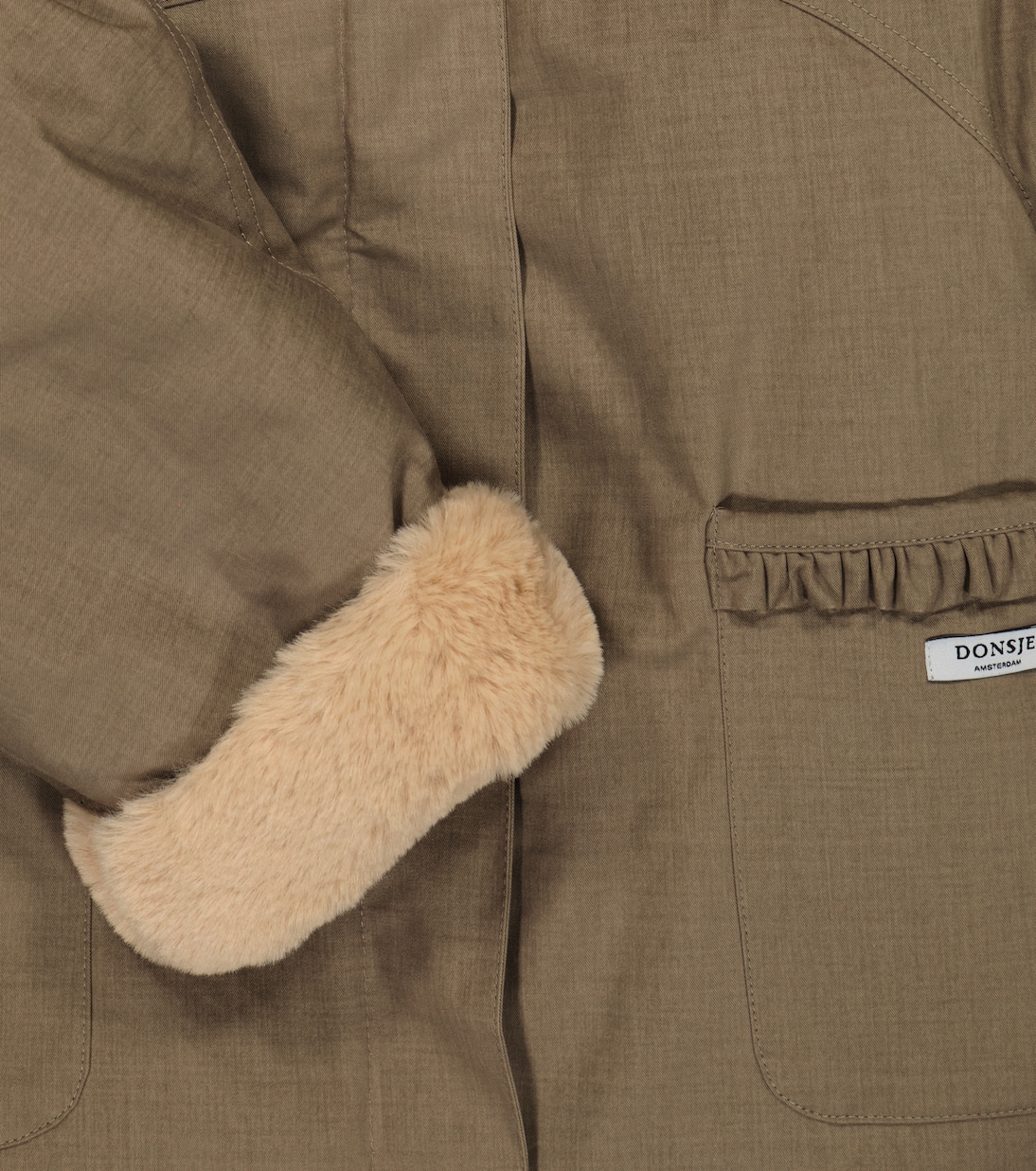 Yaar faux-fur lined jacket | Donsje