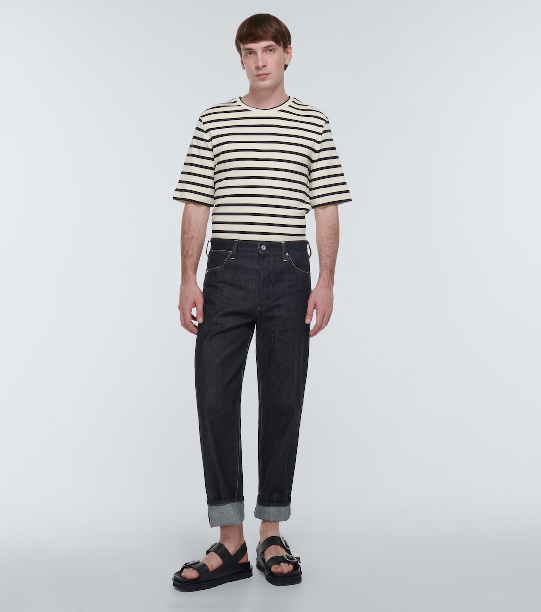 Leather sandals | Jil Sander