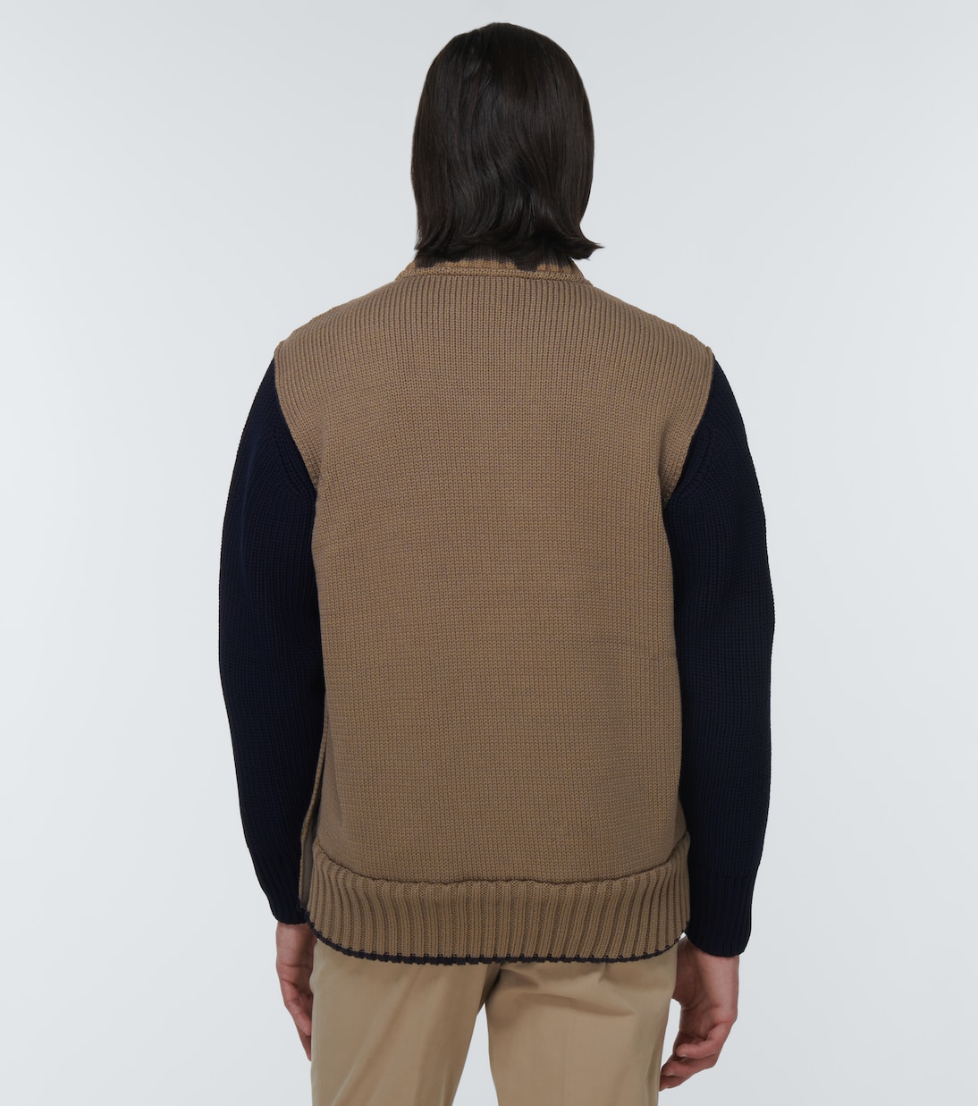 x Eric Haze Code varsity jacket | Sacai