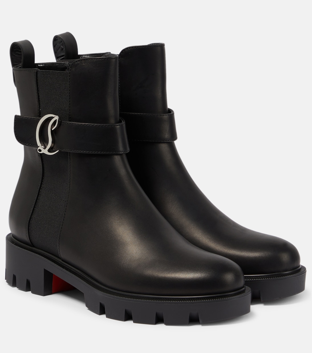 بوت للكاحل من الجلد CL Chelsea | Christian Louboutin
