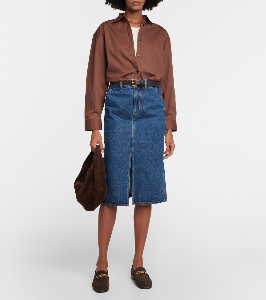 Gonna midi in denim | CO