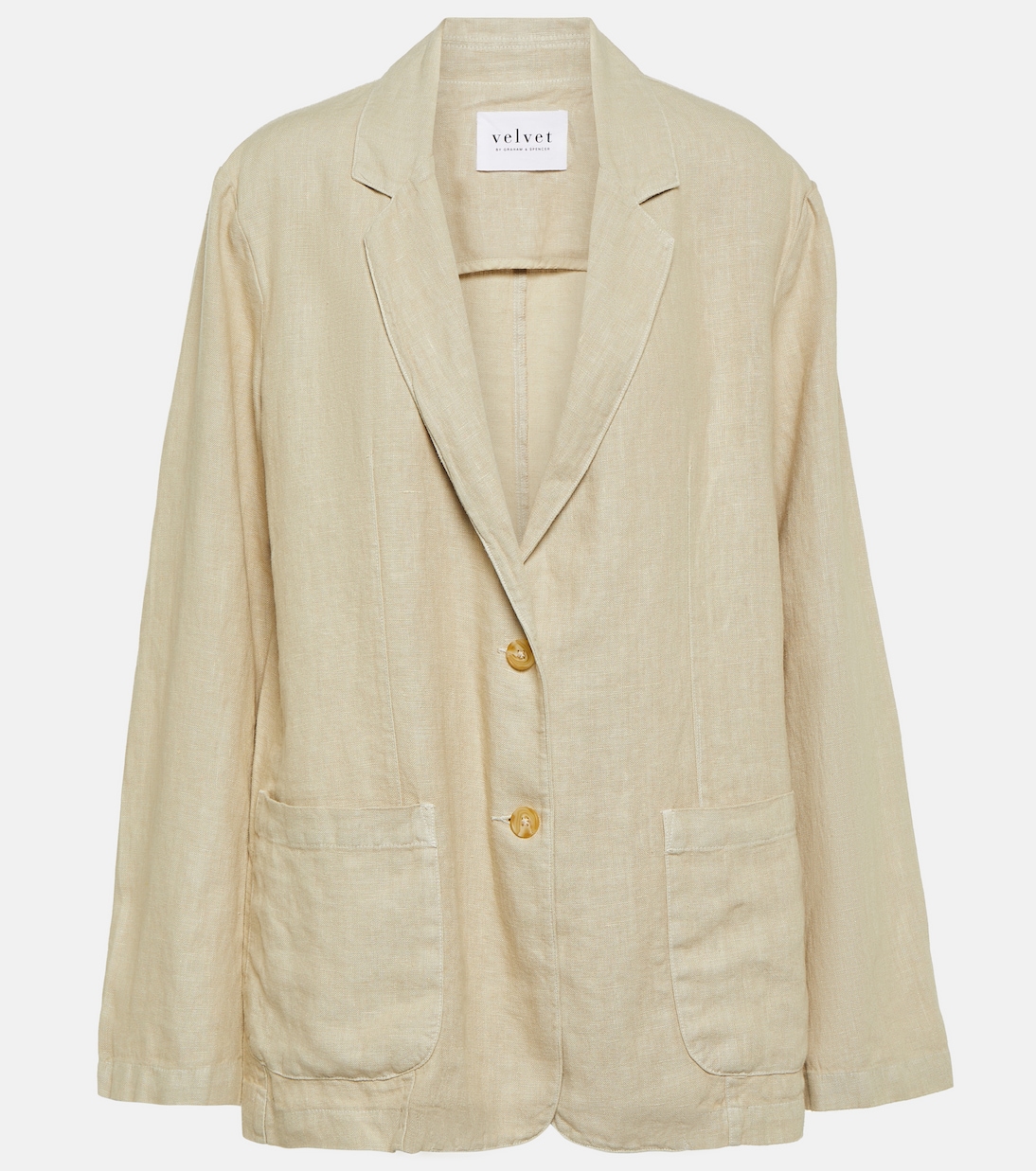 Blazer Cassie in lino | Velvet
