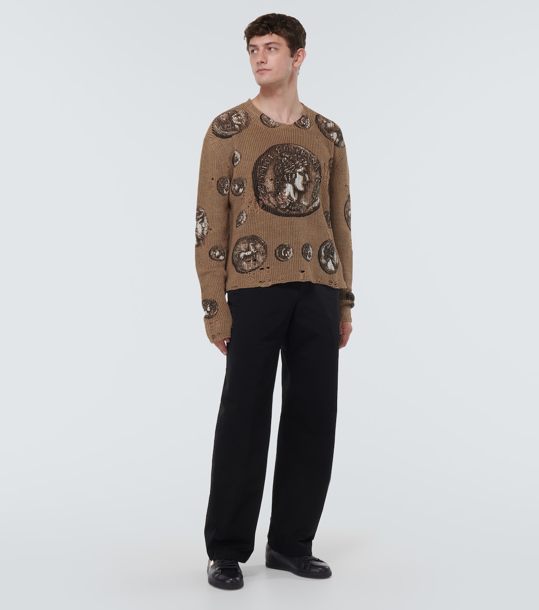 Sneakers Saint Tropez aus Leder | Dolce&Gabbana