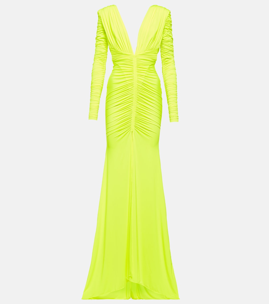 Ruched satin gown | Alex Perry