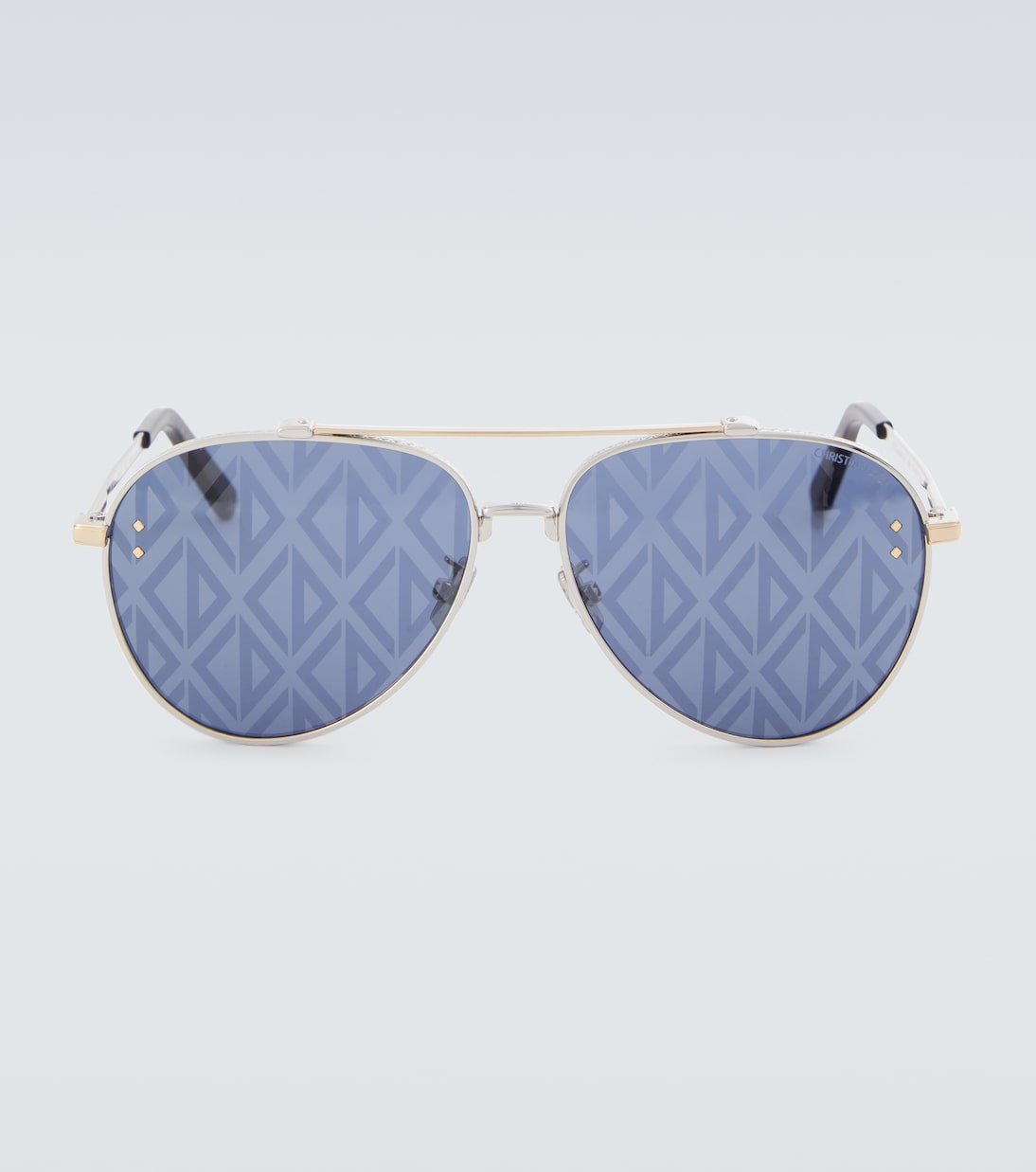 CD Diamond A1U aviator sunglasses in blue Dior Eyewear Mytheresa