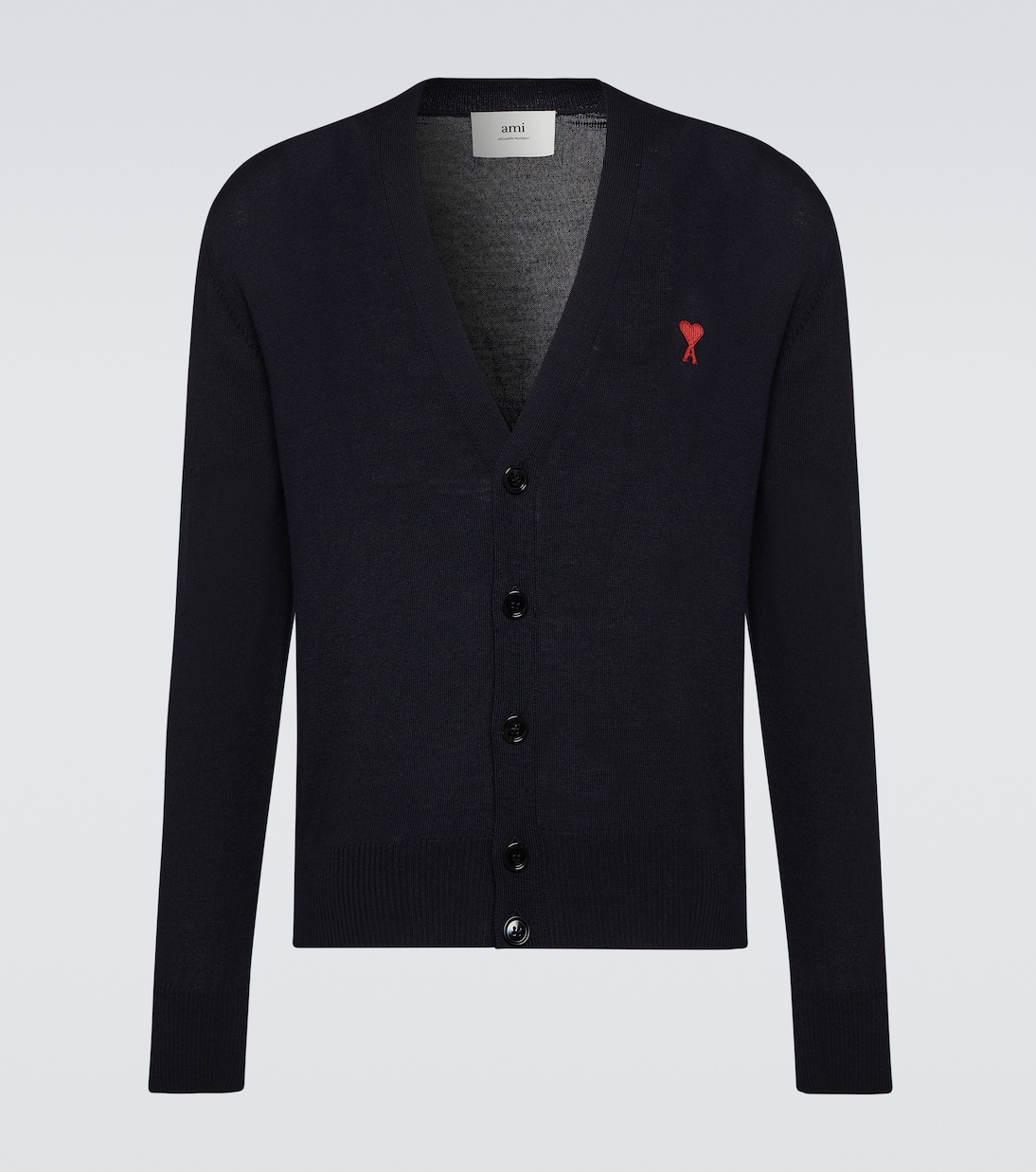 Cardigan Ami De Cœur en laine | Ami Paris