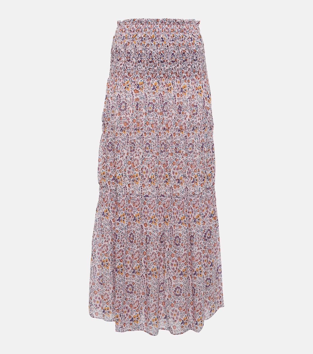 Falda midi Nunca de georgette floral | Marant Etoile