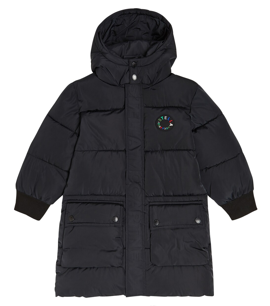 Puffer coat in black Stella Mc Cartney Kids Mytheresa