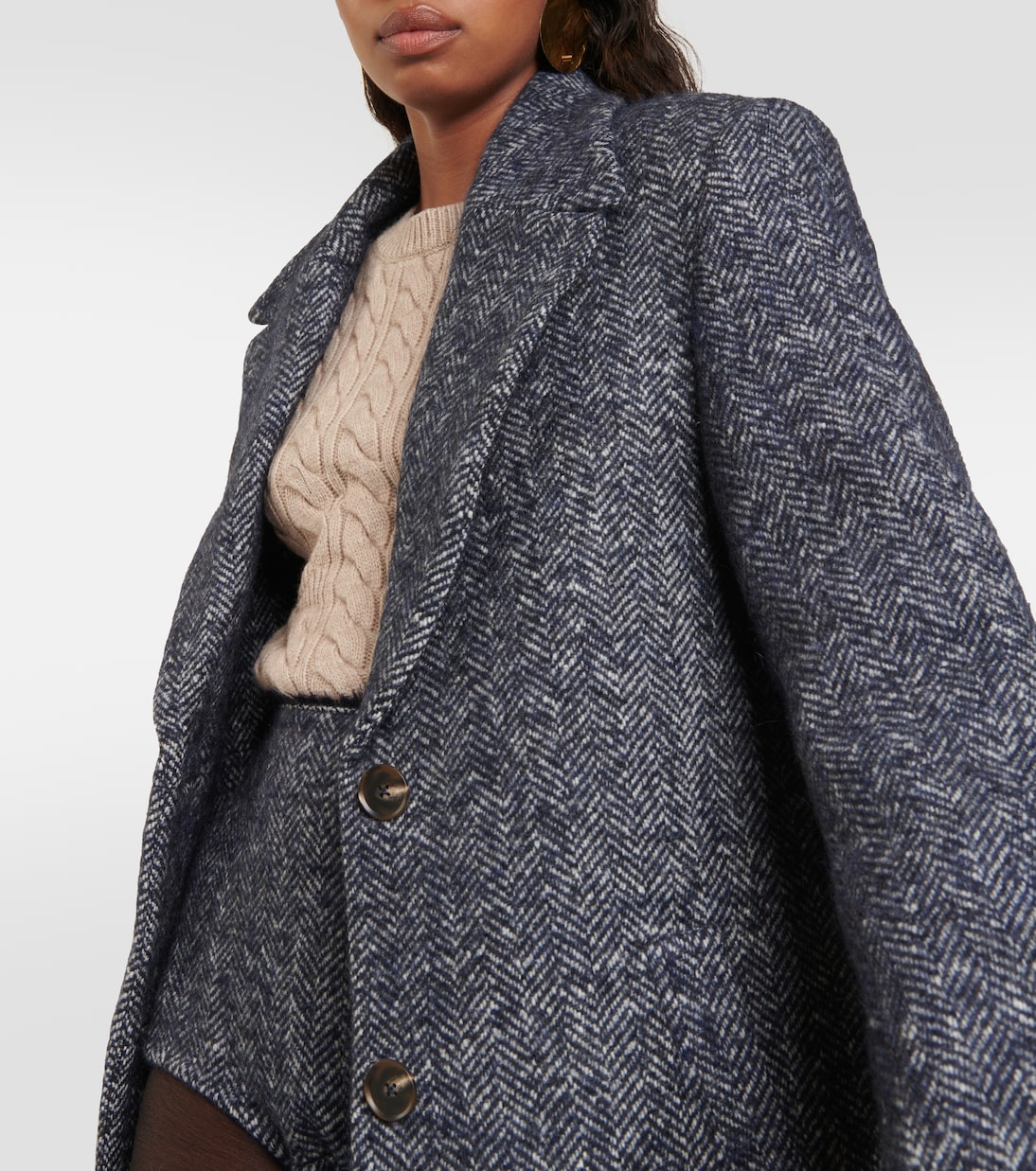 Blazer in misto alpaca | Christopher Esber