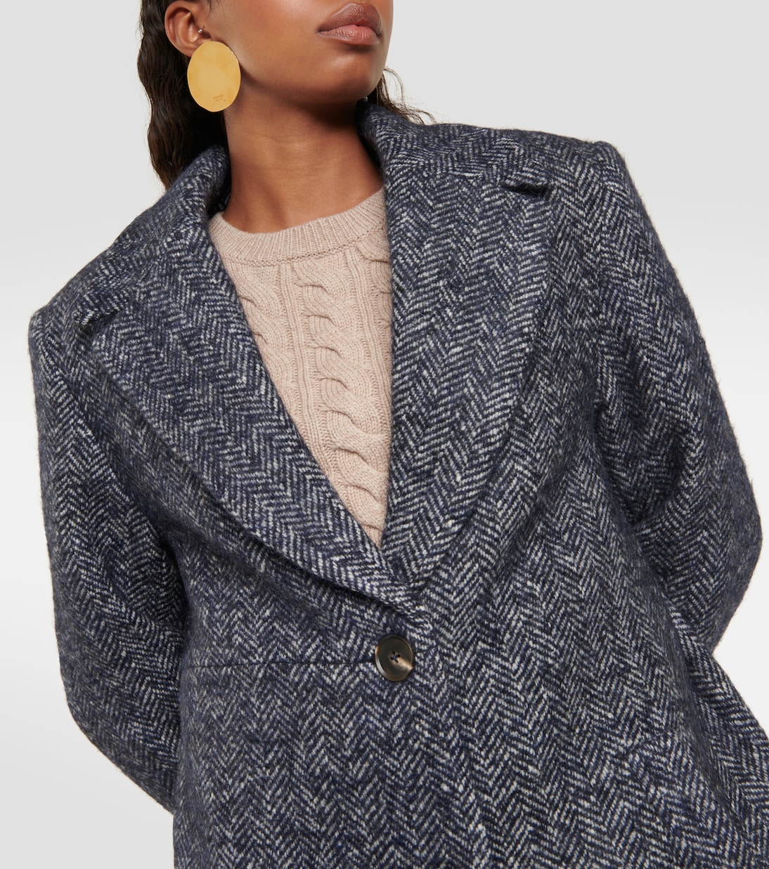 Blazer in misto alpaca | Christopher Esber
