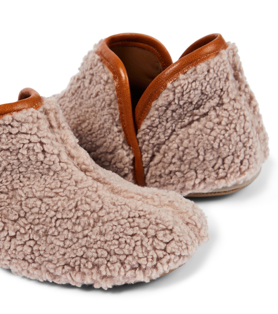 New Ricciolo faux shearling booties | PèPè