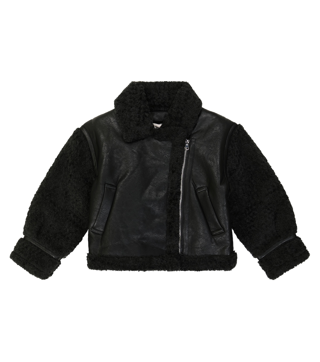 Faux leather jacket | Monnalisa