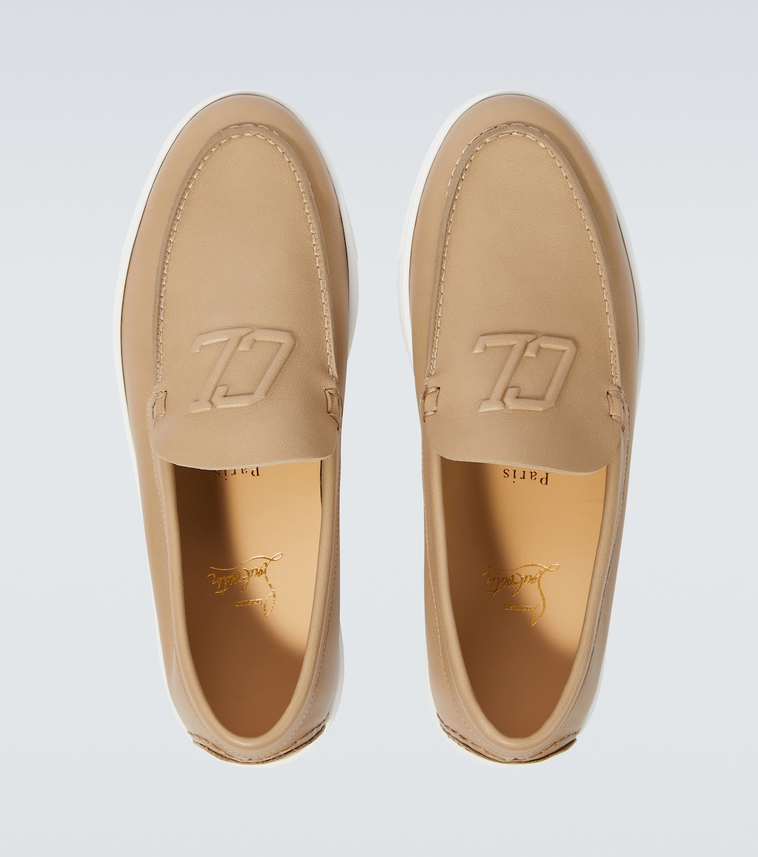 Slip-Ons Varsiboat aus Leder | Christian Louboutin