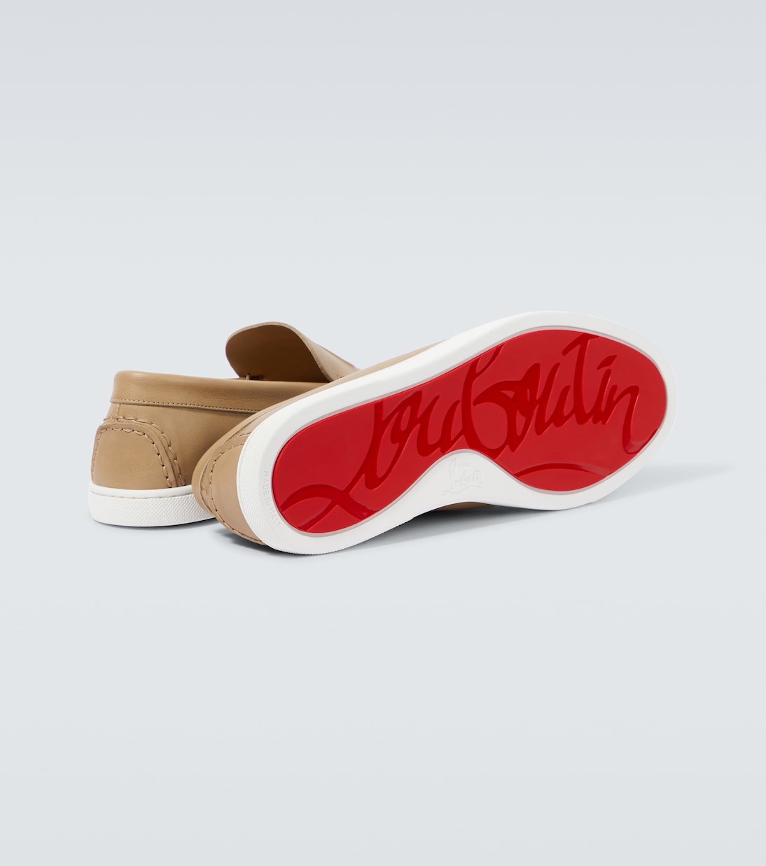 Slip-Ons Varsiboat aus Leder | Christian Louboutin