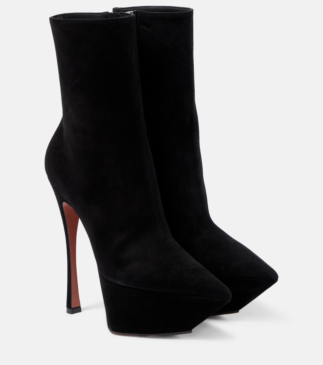 Stivaletti Yigit 150 in suede | Amina Muaddi