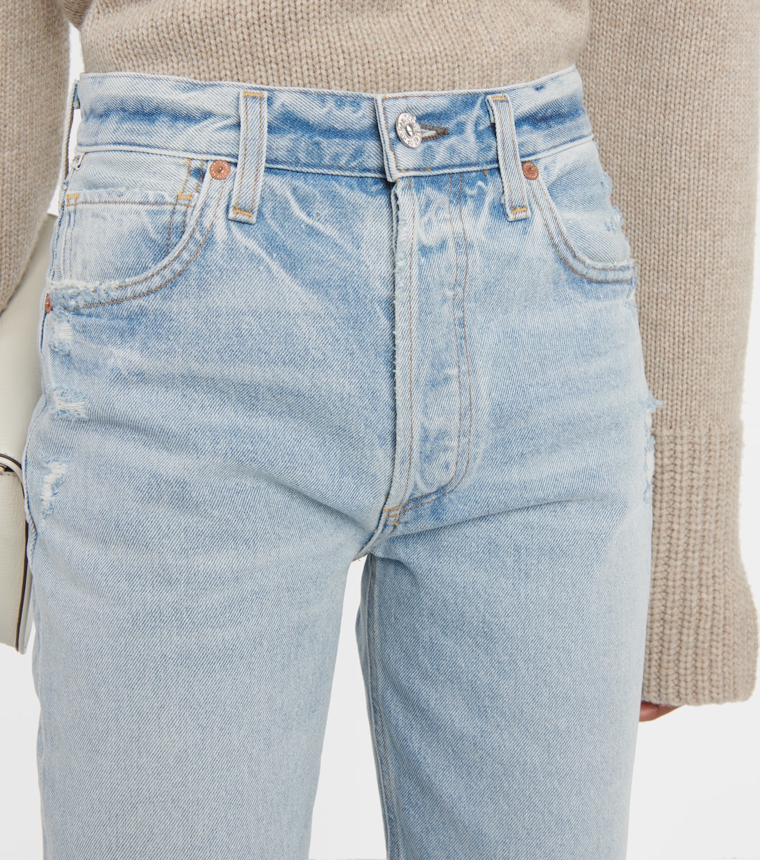 Jeans regular Charlotte a vita alta | Citizens of Humanity