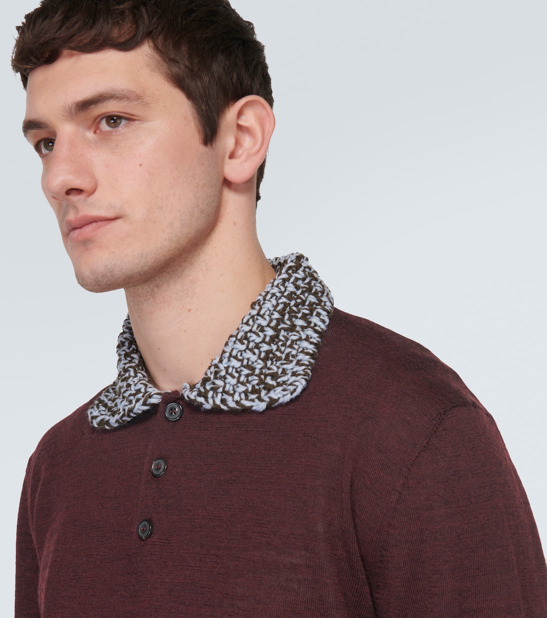 Wool polo sweater | Maison Margiela