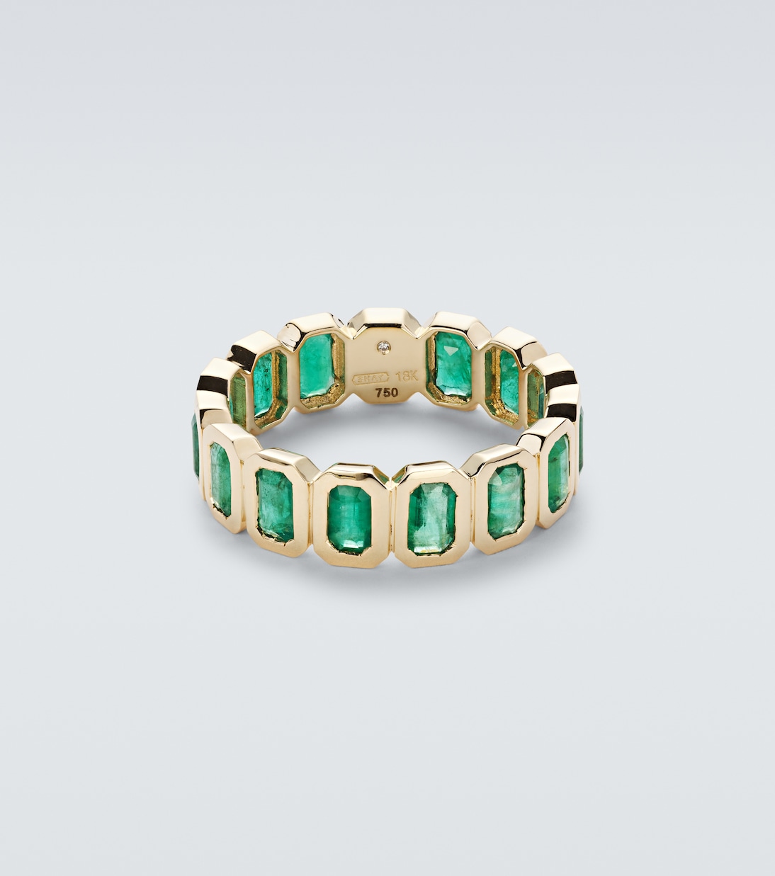 Bague en or 18 ct et émeraudes | Shay Jewelry