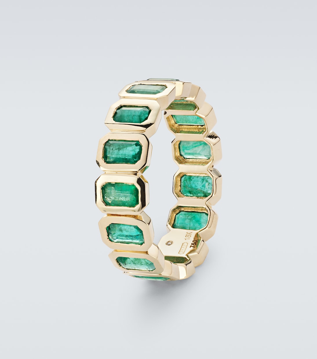 Bague en or 18 ct et émeraudes | Shay Jewelry