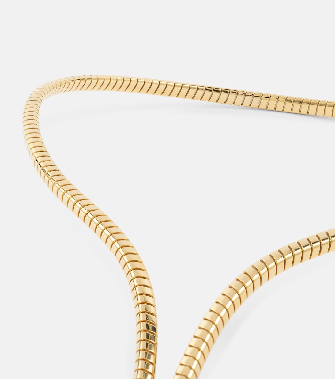 Trisolina 18kt gold necklace with diamonds | Marina B