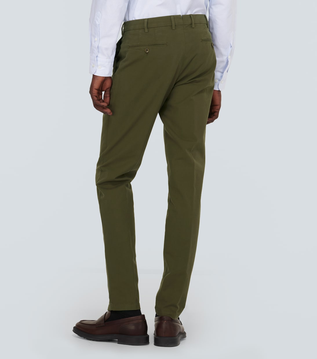 Pantalon chino Pantaflat en coton mélangé | Loro Piana