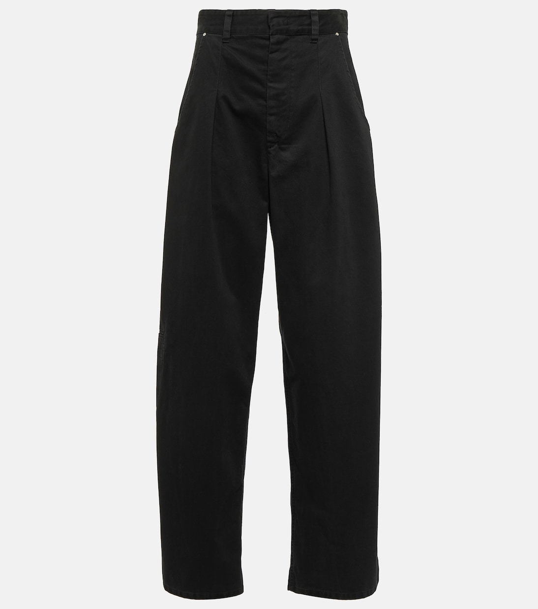 Pantaloni a gamba larga Lenadi in cotone | Isabel Marant