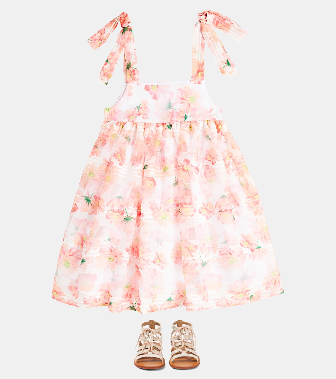 Bedrucktes Kleid aus Chiffon | Paade Mode