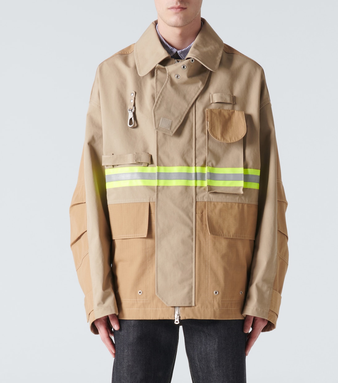 Chaqueta técnica de mezcla de algodón | Junya Watanabe