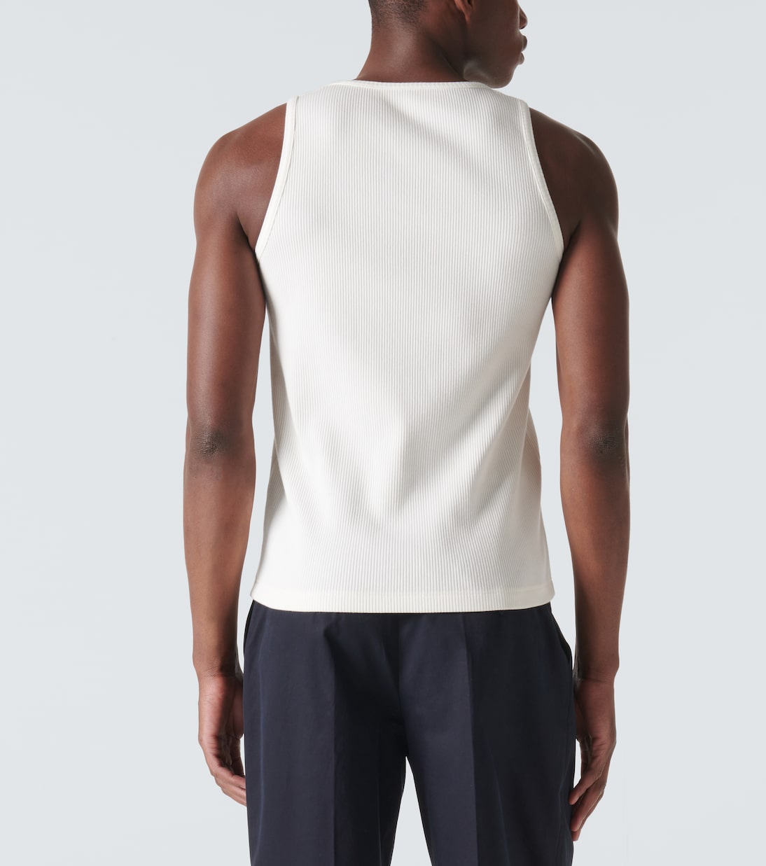 Tank top in cotone a coste | Bottega Veneta