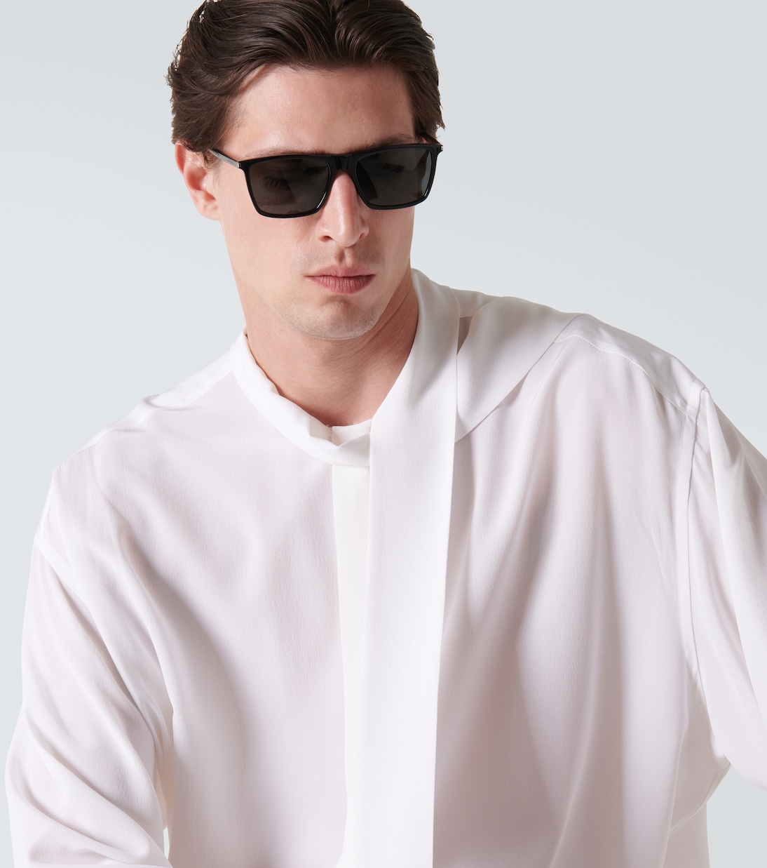 SL 668 square sunglasses | Saint Laurent