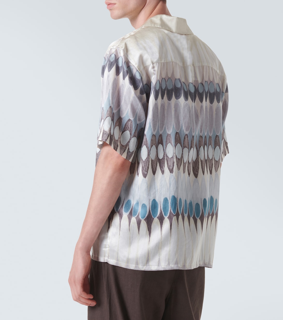 Chemise Eclipse en soie et coton | Commas