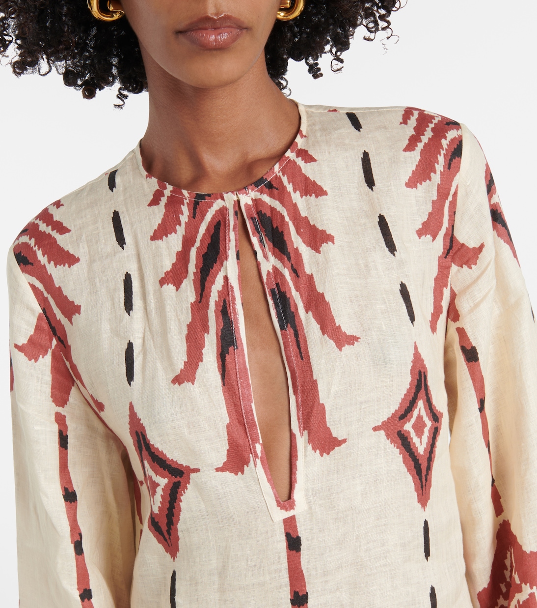 Robe en lin | Johanna Ortiz