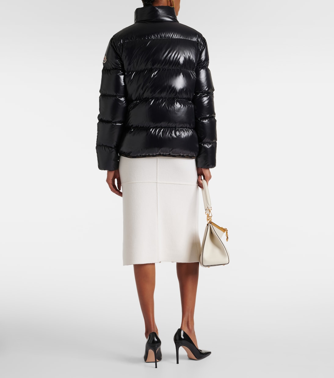 Chaqueta Abrigada Moncler Abbadia para Jóvenes Modernos