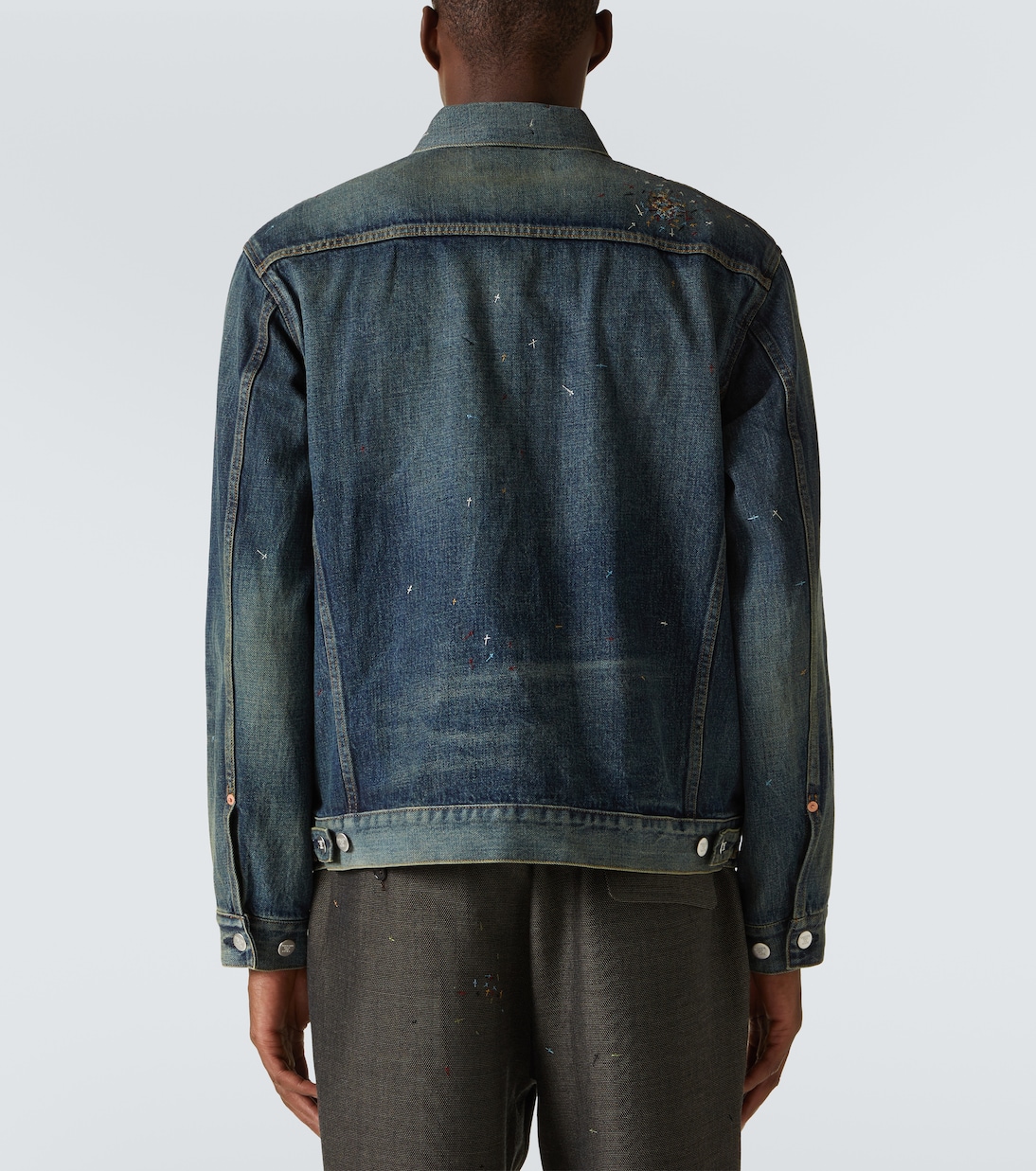 Veste brodée en jean | Undercover